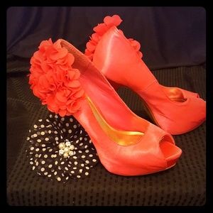 Sarah Jayne Hot pink heels